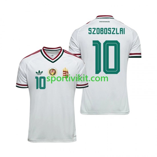 Ungheria Dominik Szoboszlai 10 World Cup Uomo Maglia Seconda 2026 Manica Corta