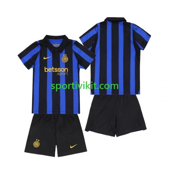 Completo da calcio Bambini Inter Milan Maglia Prima 2026-2027 Manica Corta