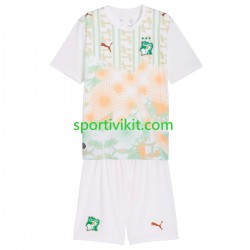 Completo da calcio Bambini Costa d'Avorio World Cup Maglia Seconda 2026 Manica Corta