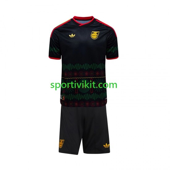 Completo da calcio Bambini Giamaica World Cup Maglia Seconda 2026 Manica Corta