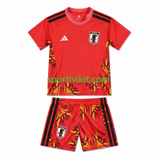 Completo da calcio Bambini Giappone Portiere World Cup Maglia Prima 2026 Manica Corta