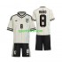 Completo da calcio Bambini Giappone Kubo 8 World Cup Maglia Seconda 2026 Manica Corta