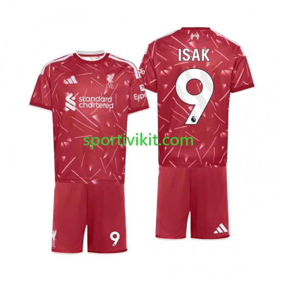 Completo da calcio Bambini Liverpool Alexander Isak 9 Maglia Prima 2026-2027 Manica Corta