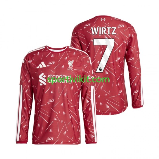 Liverpool Florian Wirtz 7 Uomo Maglia Prima 2026-2027 Manica Lunga