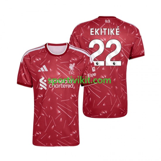 Liverpool Hugo Ekitike 22 Uomo Maglia Prima 2026-2027 Manica Corta