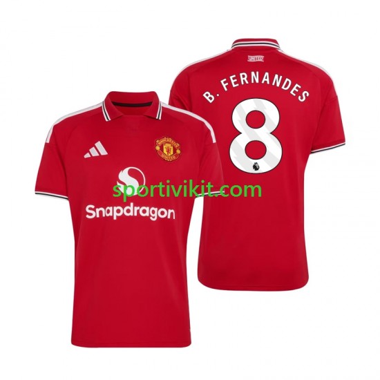 Manchester United Bruno Fernandes 8 Uomo Maglia Prima 2026-2027 Manica Corta