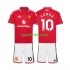 Completo da calcio Bambini Manchester United Matheus Cunha 10 Maglia Prima 2026-2027 Manica Corta