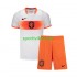 Completo da calcio Bambini Paesi Bassi World Cup Maglia Seconda 2026 Manica Corta