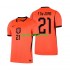 Paesi Bassi Frenkie de Jong 21 World Cup Uomo Maglia Prima 2026 Manica Corta
