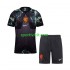 Completo da calcio Bambini Paesi Bassi Portiere World Cup Maglia Seconda 2026 Manica Corta