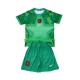 Completo da calcio Bambini Paesi Bassi Portiere World Cup Maglia Terza 2026 Manica Corta