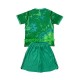 Completo da calcio Bambini Paesi Bassi Portiere World Cup Maglia Terza 2026 Manica Corta
