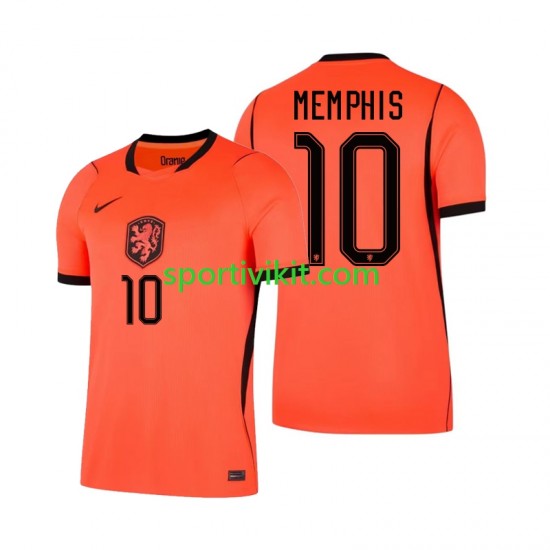 Paesi Bassi Memphis Depay 10 World Cup Uomo Maglia Prima 2026 Manica Corta