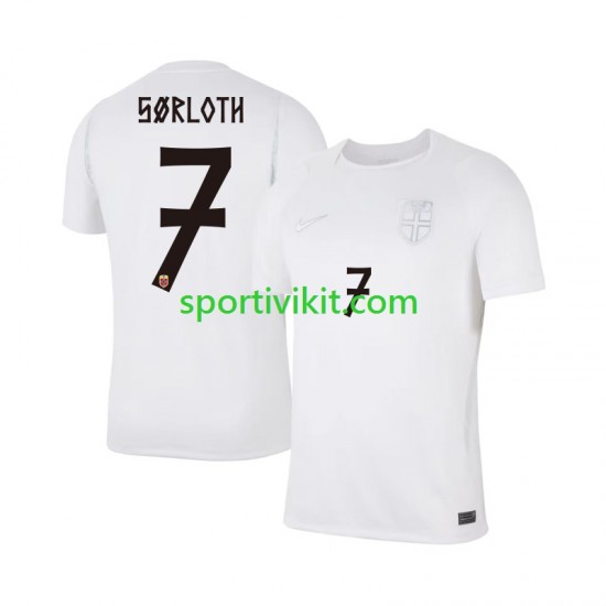 Norvegia Alexander Sorloth 7 World Cup Uomo Maglia Terza 2026 Manica Corta