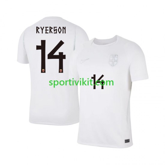 Norvegia Julian Ryerson 14 World Cup Uomo Maglia Terza 2026 Manica Corta