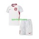 Completo da calcio Bambini Polonia World Cup Maglia Prima 2026 Manica Corta