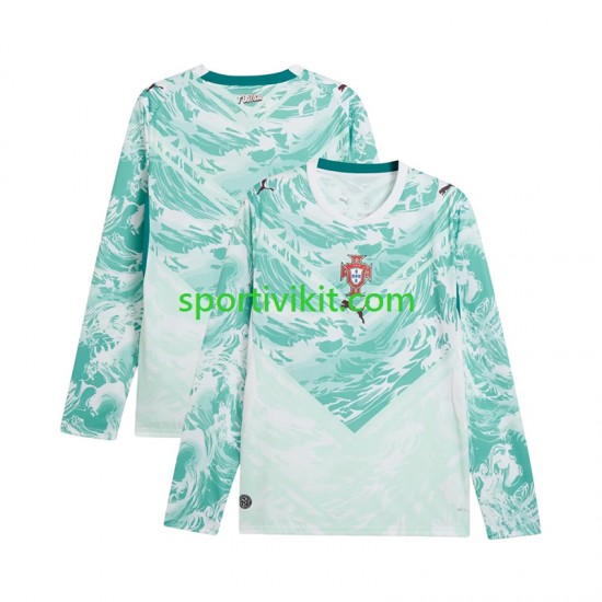 Portogallo World Cup Uomo Maglia Seconda 2026 Manica Lunga