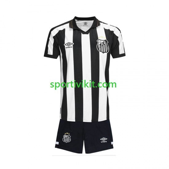 Completo da calcio Bambini Santos FC Maglia Seconda 2026-2027 Manica Corta