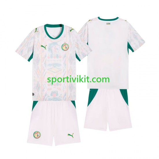 Completo da calcio Bambini Senegal Maglia Prima 2026 2027 Manica Corta