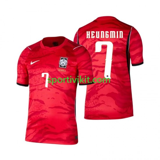 Corea del Sud Son Heung-min 7 World Cup Uomo Maglia Prima 2026 Manica Corta