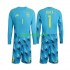 Completo da calcio Bambini Spagna Portiere David Raya 1 World Cup Maglia Prima 2026 Manica Lunga