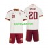 Completo da calcio Bambini Spagna Pedri 20 World Cup Maglia Seconda 2026 Manica Corta