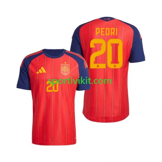 Spagna Pedri 20 World Cup Uomo Maglia Prima 2026 Manica Corta