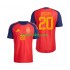 Spagna Pedri 20 World Cup Uomo Maglia Prima 2026 Manica Corta