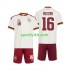 Completo da calcio Bambini Spagna Rodri 16 World Cup Maglia Seconda 2026 Manica Corta