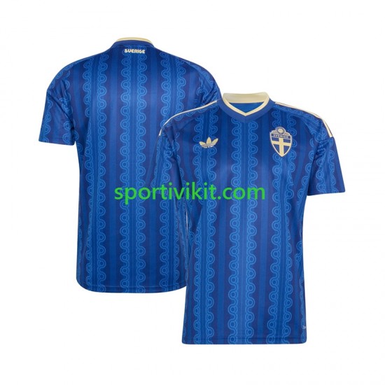 Svezia World Cup Uomo Maglia Seconda 2026 Manica Corta