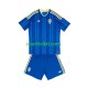 Completo da calcio Bambini Svezia World Cup Maglia Seconda 2026 Manica Corta