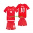Completo da calcio Bambini Svizzera Granit Xhaka 10 World Cup Maglia Prima 2026 Manica Corta