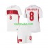 Completo da calcio Bambini Turchia Arda Guler 8 World Cup Maglia Seconda 2026 Manica Corta