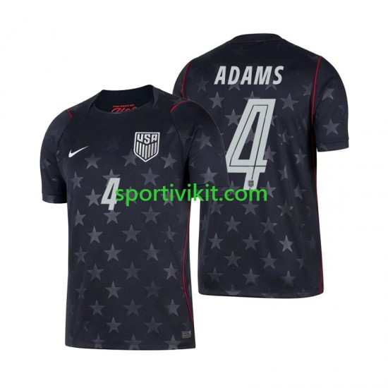 Stati Uniti Tyler Adams 4 World Cup Uomo Maglia Seconda 2026 Manica Corta
