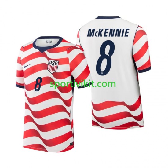 Stati Uniti Weston McKennie 8 World Cup Uomo Maglia Prima 2026 Manica Corta