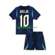 Completo da calcio Bambini Brasile Vinicius Junior 10 World Cup Maglia Seconda 2026 Manica Corta