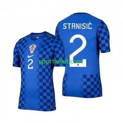 Croazia Josip Stanisic 2 World Cup Uomo Maglia Seconda 2026 Manica Corta