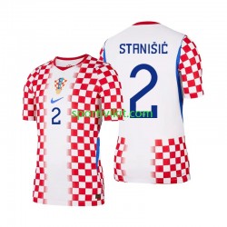 Croazia Josip Stanisic 2 World Cup Uomo Maglia Prima 2026 Manica Corta