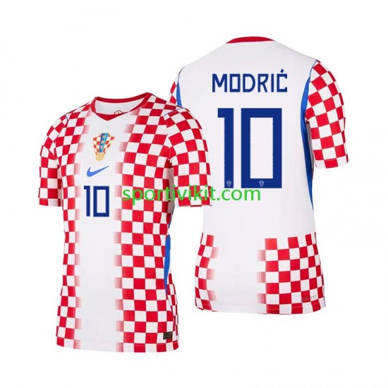 Croazia Modrić Luka 10 World Cup Uomo Maglia Prima 2026 Manica Corta