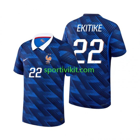 Francia Hugo Ekitike 22 World Cup Uomo Maglia Prima 2026 Manica Corta