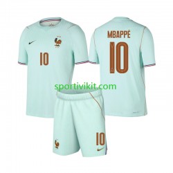 Completo da calcio Bambini Francia Mbappé Kylian 10 World Cup Maglia Seconda 2026 Manica Corta