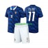 Completo da calcio Bambini Francia Michael Olise 11 World Cup Maglia Prima 2026 Manica Corta