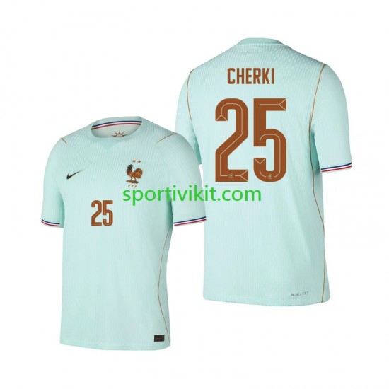 Francia Rayan Cherki 25 World Cup Uomo Maglia Seconda 2026 Manica Corta