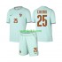 Completo da calcio Bambini Francia Rayan Cherki 25 World Cup Maglia Seconda 2026 Manica Corta