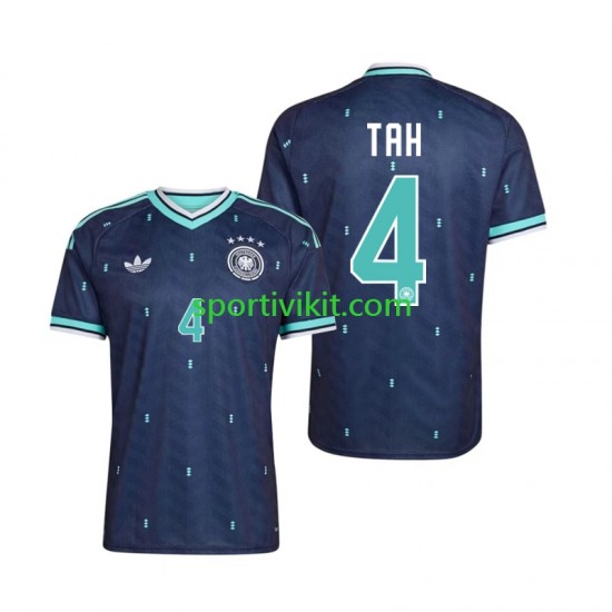 Germania Jonathan Tah 4 World Cup Uomo Maglia Seconda 2026 Manica Corta