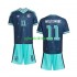 Completo da calcio Bambini Germania Nick Woltemade 11 World Cup Maglia Seconda 2026 Manica Corta
