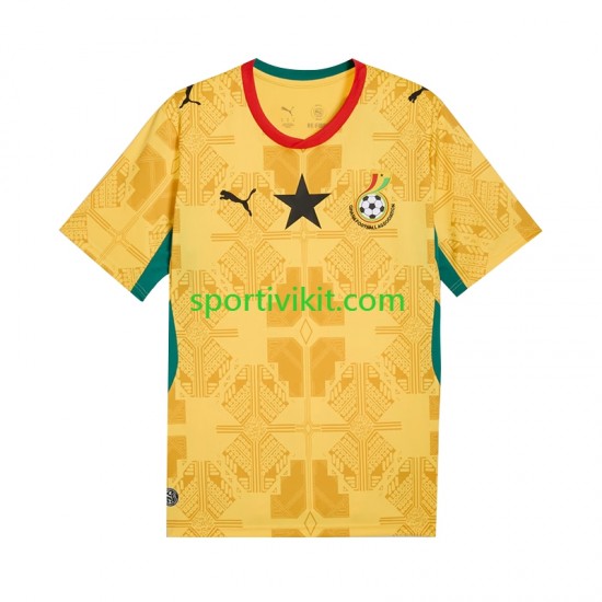 Ghana World Cup Uomo Maglia Seconda 2026 Manica Corta