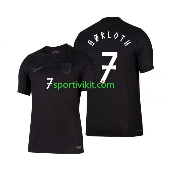 Norvegia Alexander Sorloth 7 World Cup Uomo Maglia Seconda 2026 Manica Corta