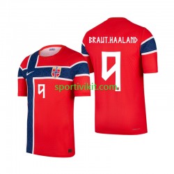 Norvegia Erling Haaland 9 World Cup Uomo Maglia Prima 2026 Manica Corta