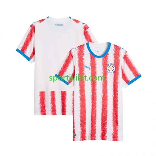 Paraguay World Cup Uomo Maglia Prima 2026 Manica Corta
